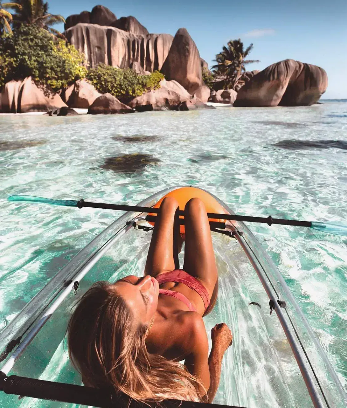 Wild beach stop on the Robinson Crusoe adventure